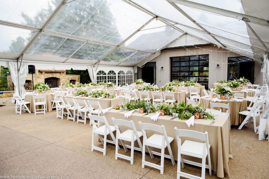 Table Centerpieces at the Pittsburgh Botanic Garden