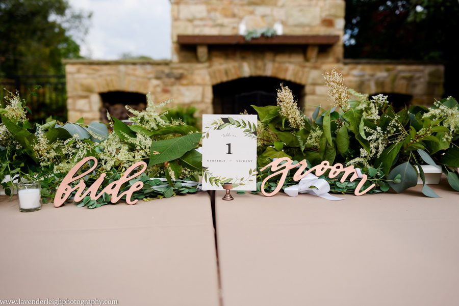 Table Centerpieces at the Pittsburgh Botanic Garden