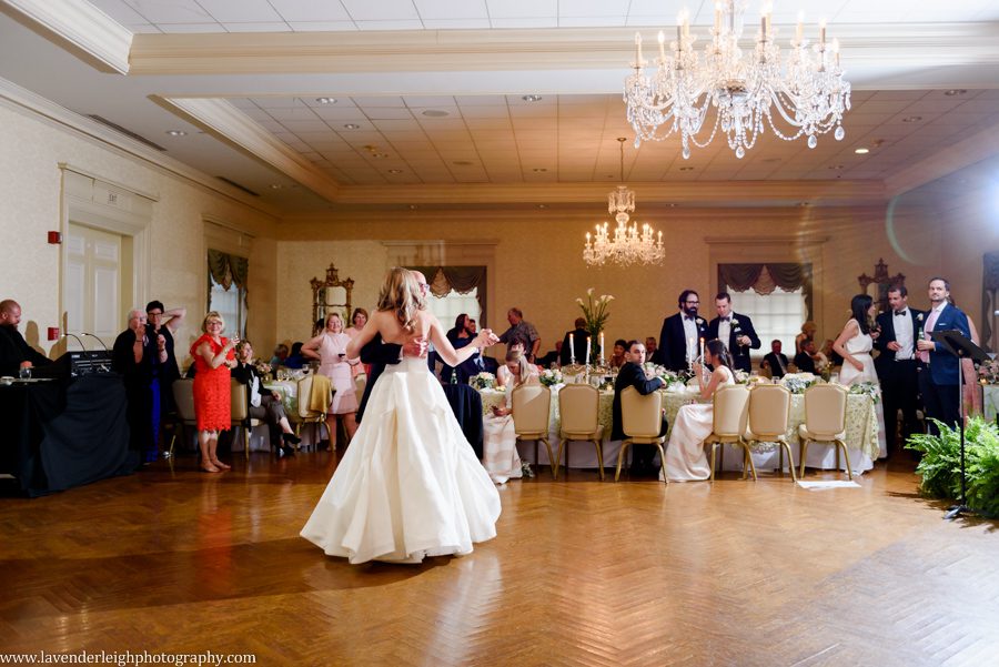 Pittsburgh field club, wedding, reception, ceremony, Pennsylvania, sophistication, stylish, classy, st. scholastica, church, dusty pink and ivory, English garden bouquet, white flowers, striped bridesmaid skirt, photographer, photos, images, pictures, photography, camera, fox chapel, aspinwall, lavender leigh photography