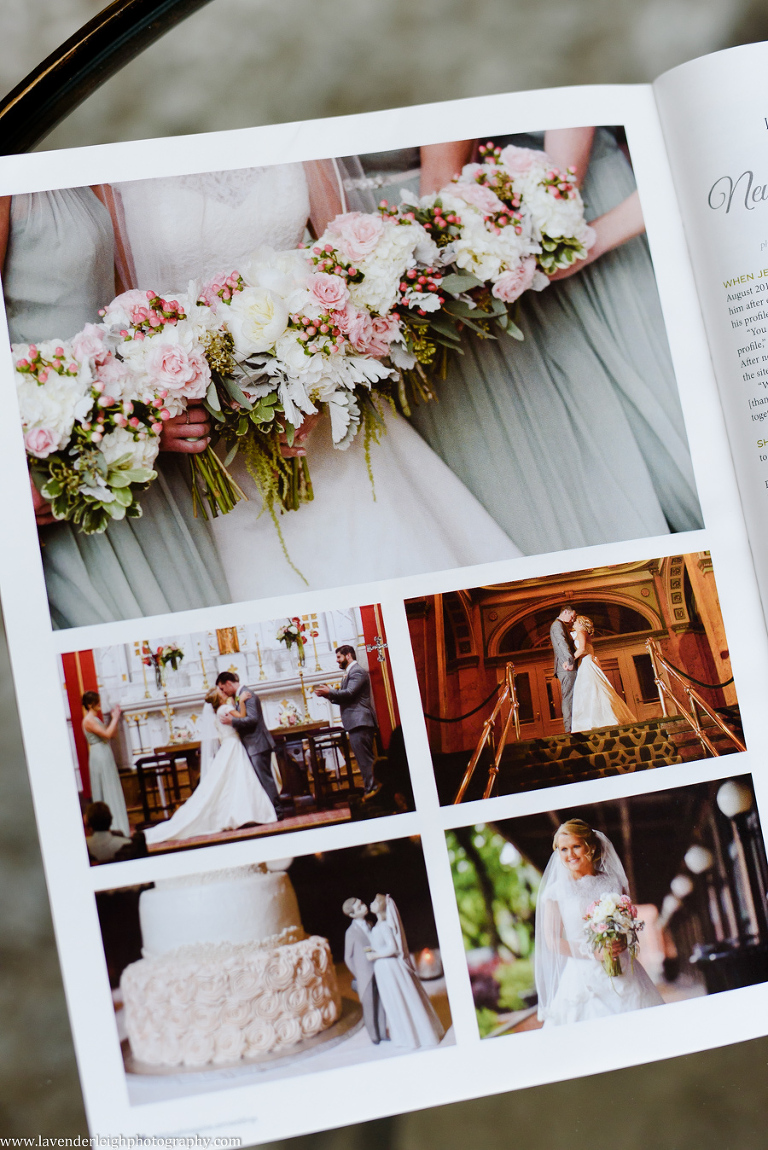 Pittsburgh Wedding Magazine, Lavender Leigh Photography, spring 2017 issue, pennsylvania