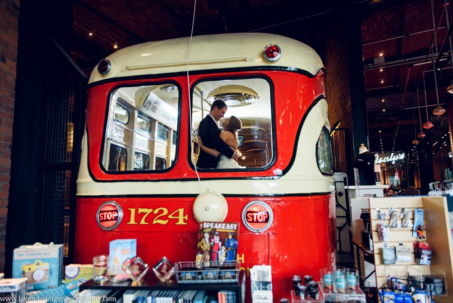 An elegant wedding with the ceremony at Westminster Presbyterian Church and the reception at the Heinz History Center.