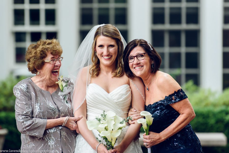 An elegant wedding with the ceremony at Westminster Presbyterian Church and the reception at the Heinz History Center.