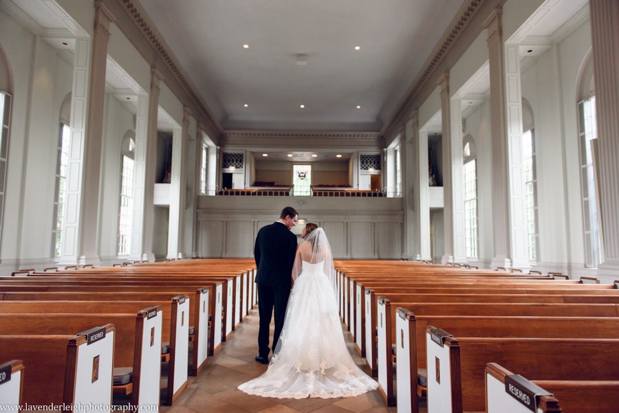 An elegant wedding with the ceremony at Westminster Presbyterian Church and the reception at the Heinz History Center.