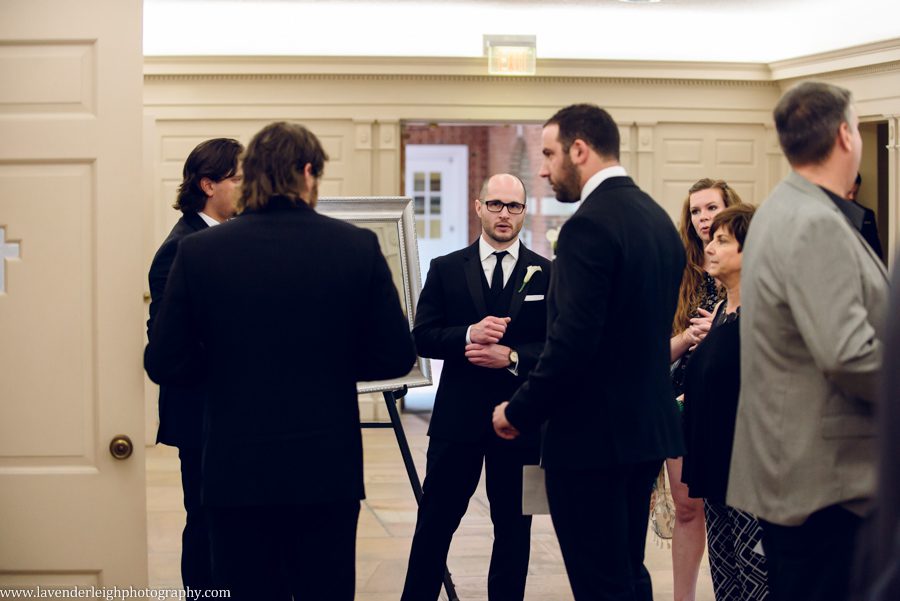 An elegant wedding with the ceremony at Westminster Presbyterian Church and the reception at the Heinz History Center.
