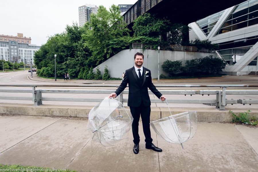 An elegant wedding with the ceremony at Westminster Presbyterian Church and the reception at the Heinz History Center.