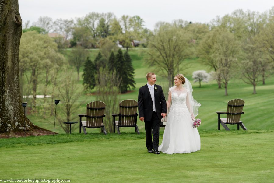 Lavender Leigh Photography, pittsburgh wedding photographer, South Hills Country Club, Westminster Presbyterian Church, wedding, photographer, photograph, picture, engagement, Pennsylvania, Best of the Knot, Couples' Choice, wedding venues, ceremony reception, golf club, spring, May, purple Bridesmaids Dresses, purple wedding shoes, floral bouquets, romantic, candlelit