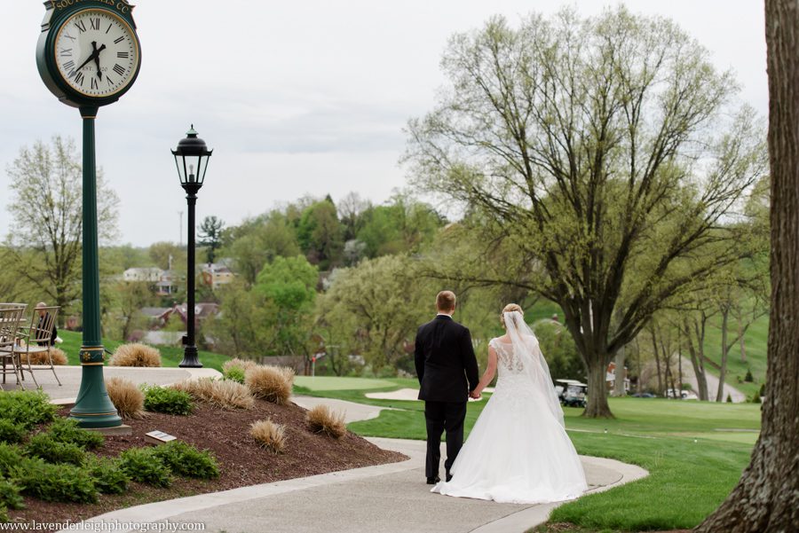 Lavender Leigh Photography, pittsburgh wedding photographer, South Hills Country Club, Westminster Presbyterian Church, wedding, photographer, photograph, picture, engagement, Pennsylvania, Best of the Knot, Couples' Choice, wedding venues, ceremony reception, golf club, spring, May, purple Bridesmaids Dresses, purple wedding shoes, floral bouquets, romantic, candlelit