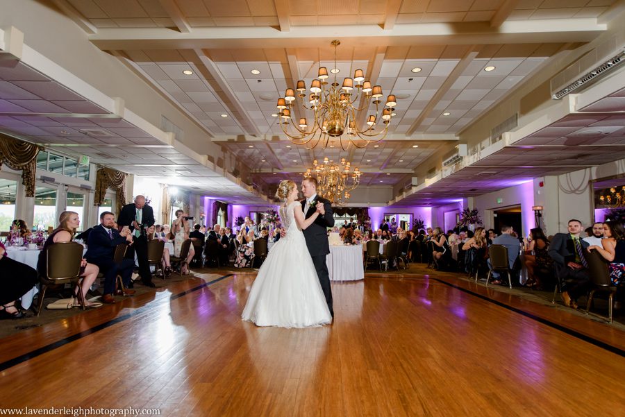 Lavender Leigh Photography, pittsburgh wedding photographer, South Hills Country Club, Westminster Presbyterian Church, wedding, photographer, photograph, picture, engagement, Pennsylvania, Best of the Knot, Couples' Choice, wedding venues, ceremony reception, golf club, spring, May, purple Bridesmaids Dresses, purple wedding shoes, floral bouquets, romantic, candlelit