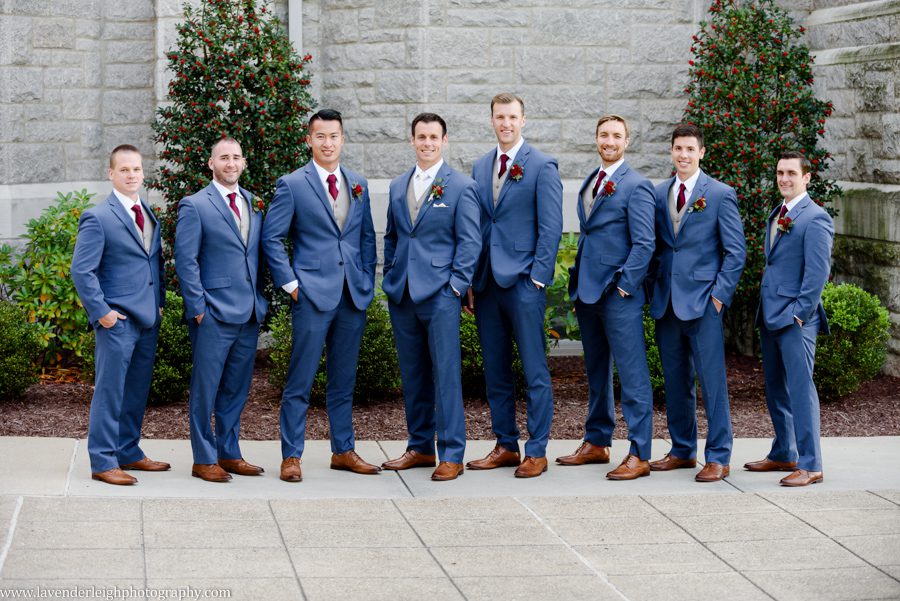 Groom with Groomsmen