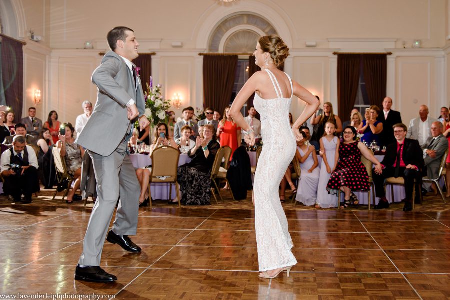 Bride and Groom's First Dance at the Univeristy Club in Pittsburgh, Pennsylvania
