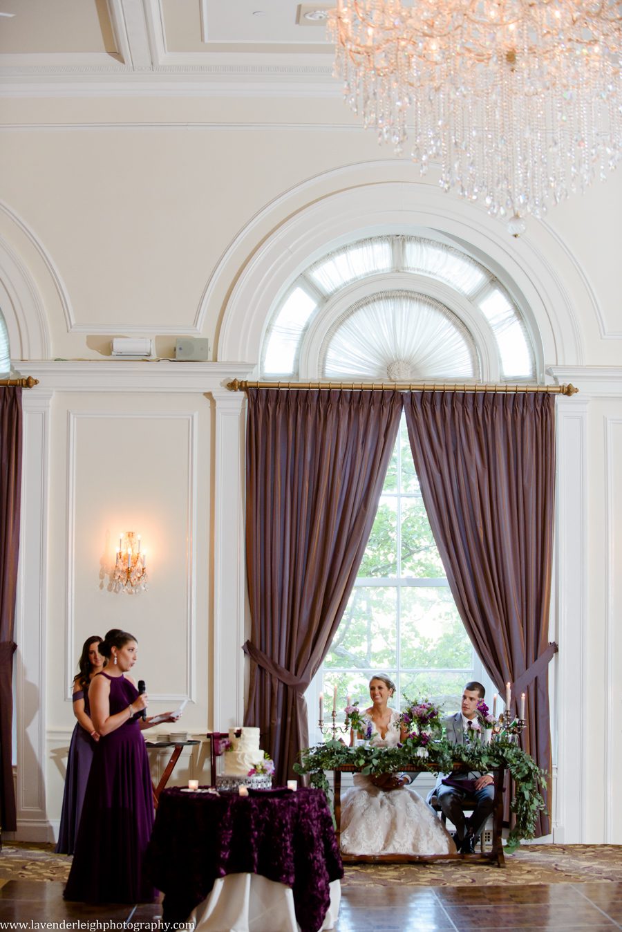 Bridesmaid's Toast at the University Club in Pittsburgh, Pennsylvania