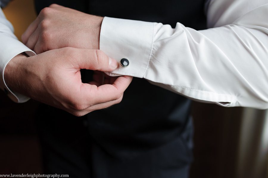 cuff links, tuxedo, groom, dressing, hotel room