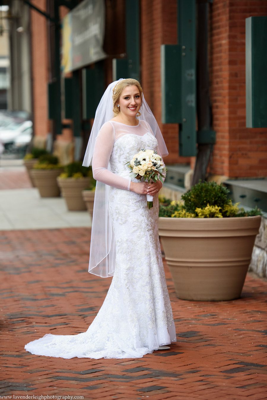 A portrait of a winter white bride (that looks like Elsa from the moving Frozen!)