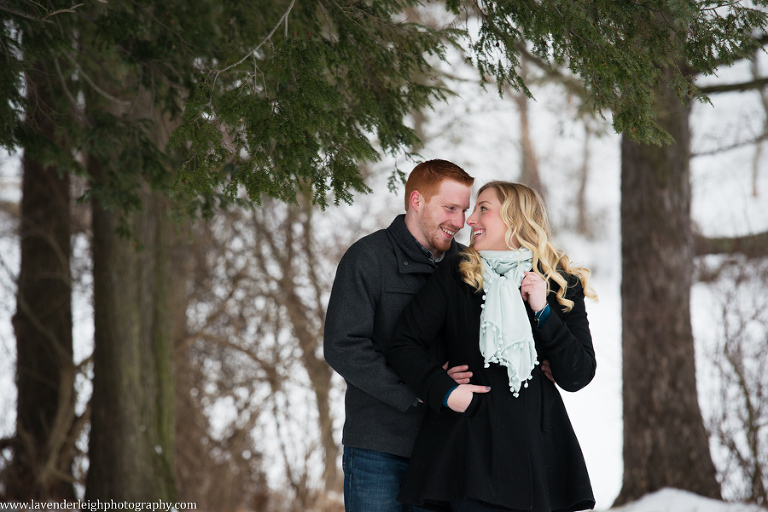 North Park Winter Engagement Session| Pittsburgh Wedding Photographer | Pittsburgh Wedding Photographers | Lavender Leigh Photography | Blog