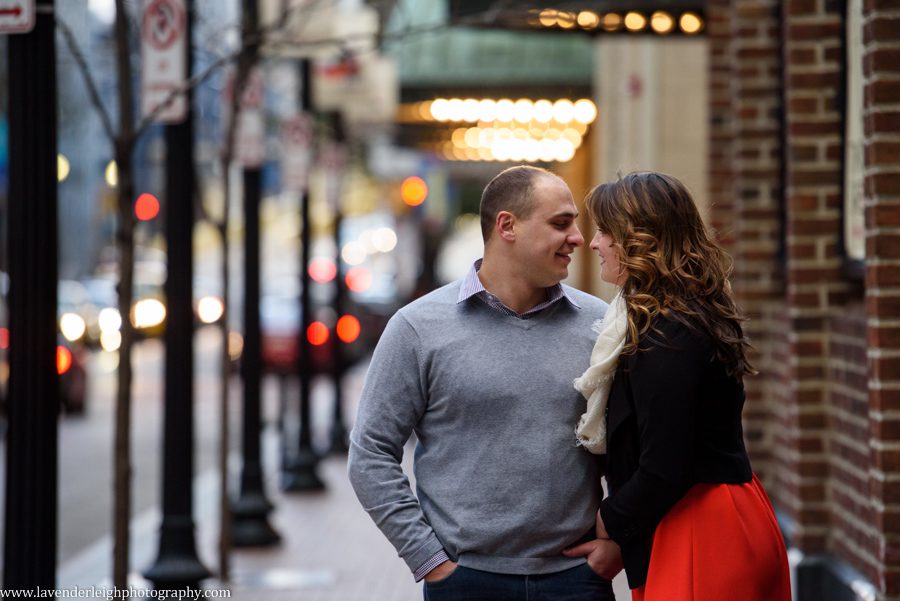 Pittsburgh, City, Engagement Session, Fall, Autumn, Engagement Photos, Downtown, Bridges, Sunset, Skyscraper, Three Rivers, Wedding Photographer, Lavender Leigh Photography, Blog