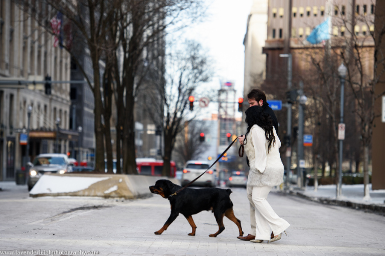 Downtown, city engagement session, Pittsburgh, wedding photographer, Lavender Leigh Photography, blog