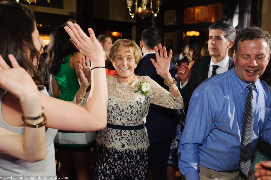 guests, grandmother of groom, dancing, wedding reception, The Grand Concourse, Lavender Leigh Photograhy