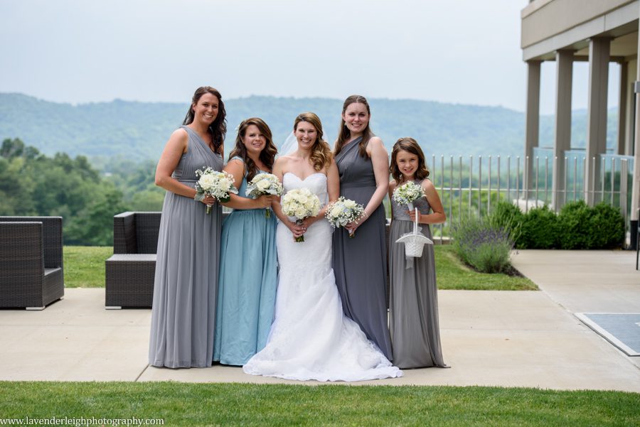 Bride and Bridesmaids