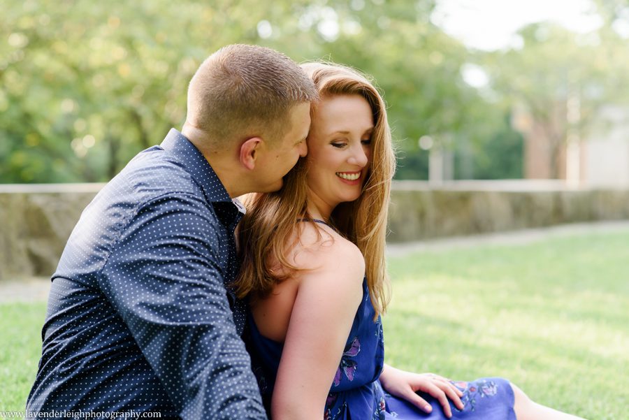 An engagement photography session at the West End Overlook in Pittsburgh, PA.