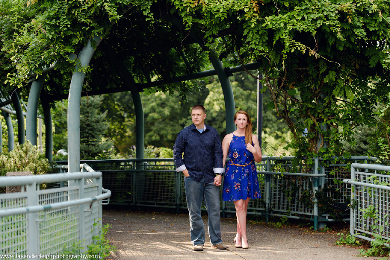 An engagement photography session at the West End Overlook in Pittsburgh, PA.