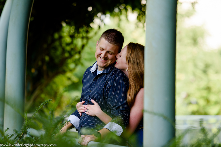 An engagement photography session at the West End Overlook in Pittsburgh, PA.