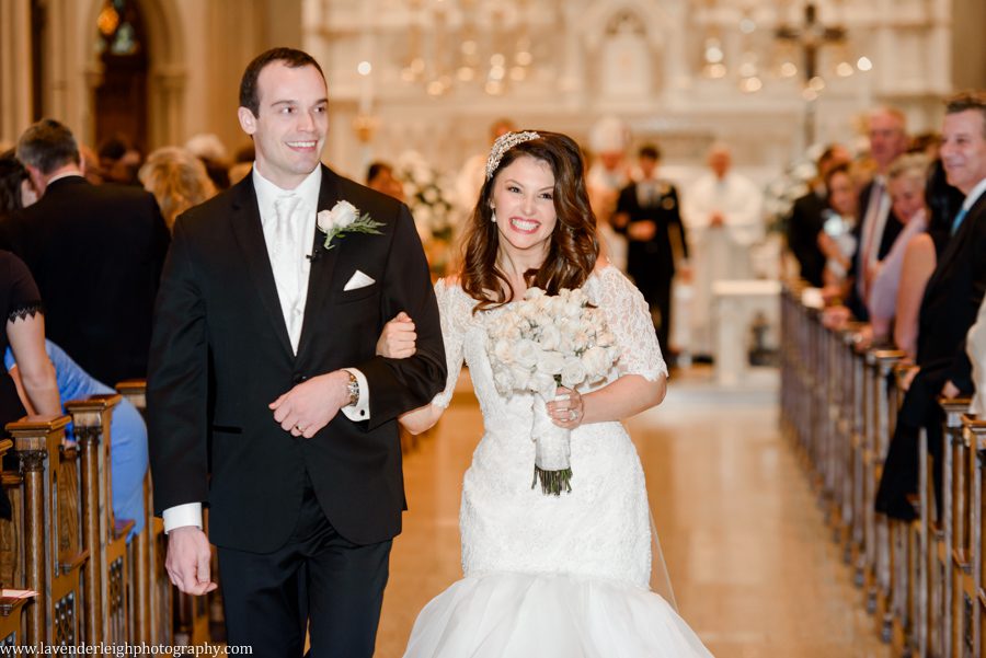 St. Paul Cathedral Wedding Ceremony in Pittsburgh, Pennsylvania