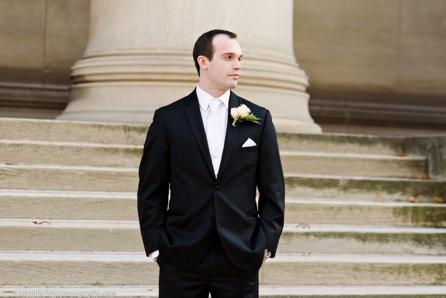 Groom at the Mellon Institute in Pittsburgh, Pennsylvania