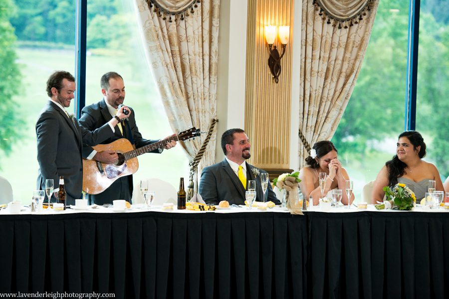 Club at Shadow Lakes Wedding| Toasts|Pittsburgh Wedding Photographer | Pittsburgh Wedding Photographers | Lavender Leigh Photography | Blog