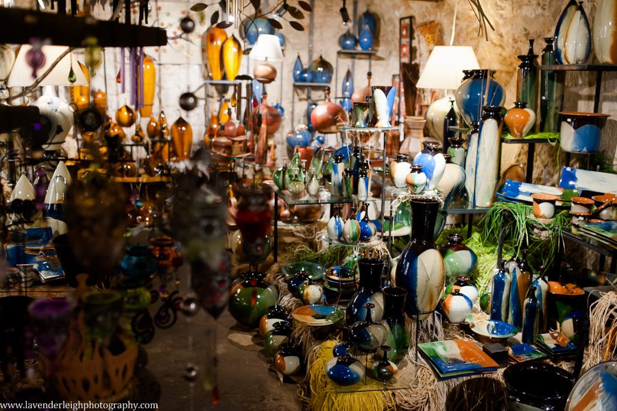 A ceramic store in Pals