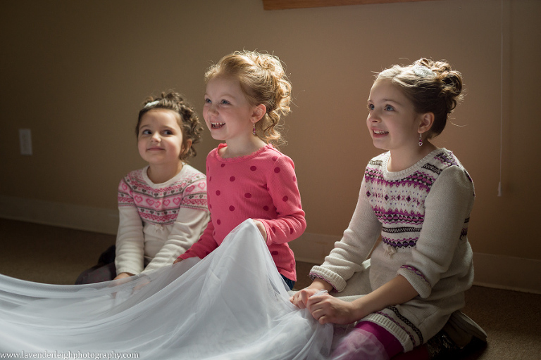 Flower Girls|Getting Ready | Crystal Ballroom| Harvest Community Church | Winter Wedding| Pittsburgh Wedding Photographer | Pittsburgh Wedding Photographers | Lavender Leigh Photography | Blog