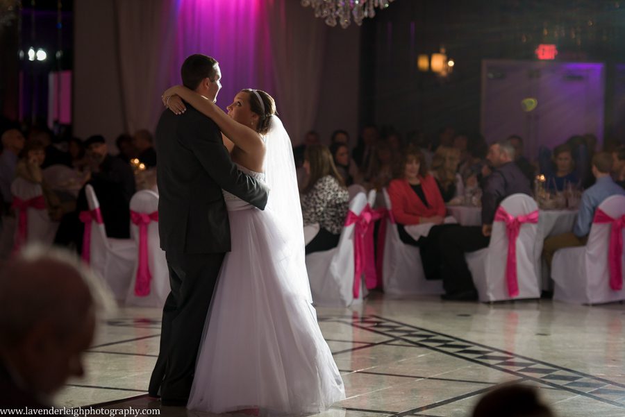 Bride and Groom | First Dance| Crystal Ballroom| Winter Wedding| Pittsburgh Wedding Photographer | Pittsburgh Wedding Photographers | Lavender Leigh Photography | Blog