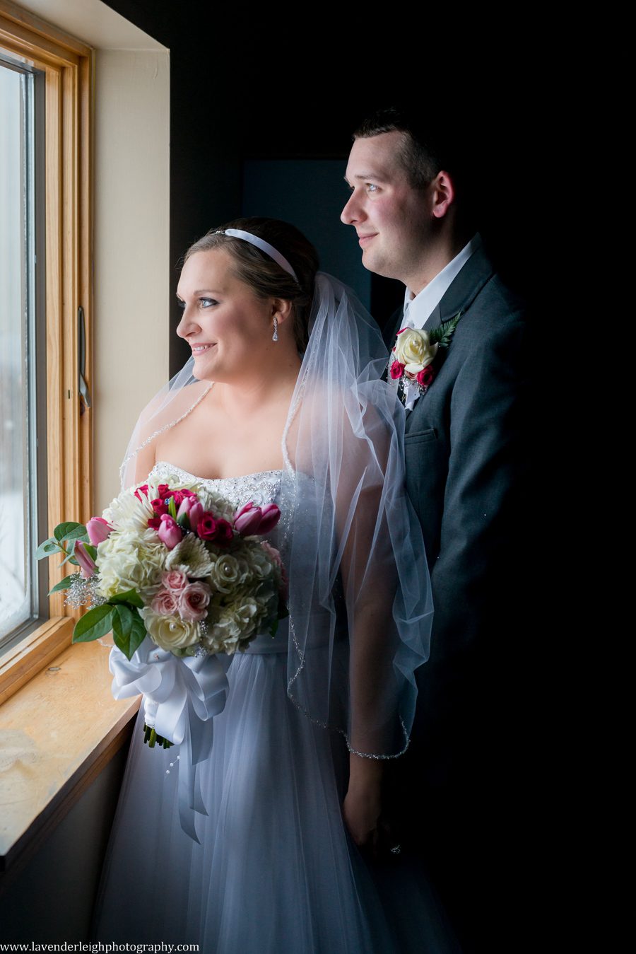 Bride and Groom| Crystal Ballroom Wedding | Winter Wedding| Pittsburgh Wedding Photographer | Pittsburgh Wedding Photographers | Lavender Leigh Photography | Blog
