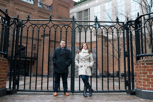 Downtown Pittsburgh Engagement Photographer | 7th Street Grille | Pittsburgh Wedding Photographers | Lavender Leigh Photography | Blog