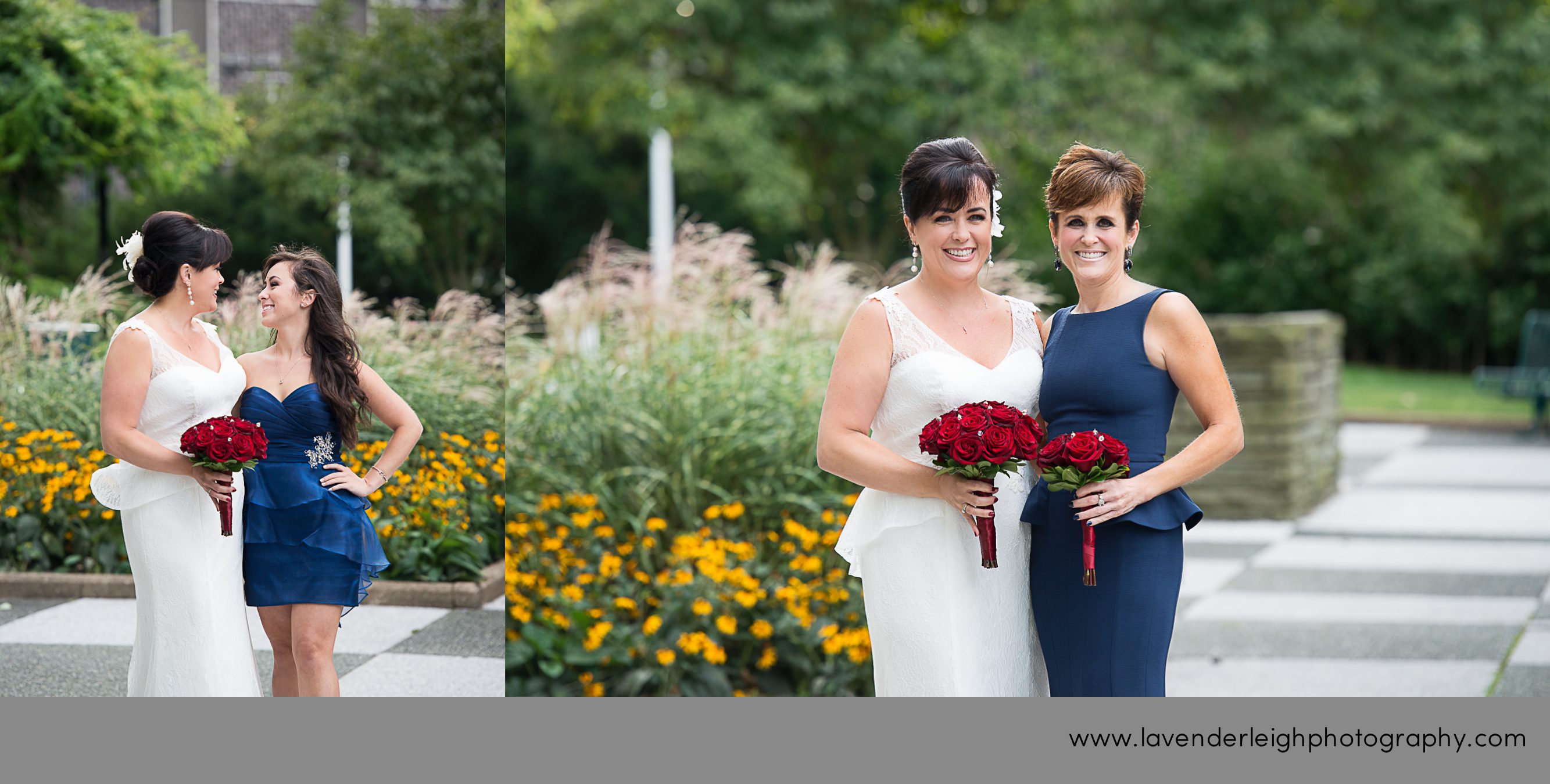 Bride and Family| Downtown Pittsburgh Wedding| Eddie Merlot's Reception | Pittsburgh Wedding Photographer | Pittsburgh Wedding Photographers | Lavender Leigh Photography | Blog