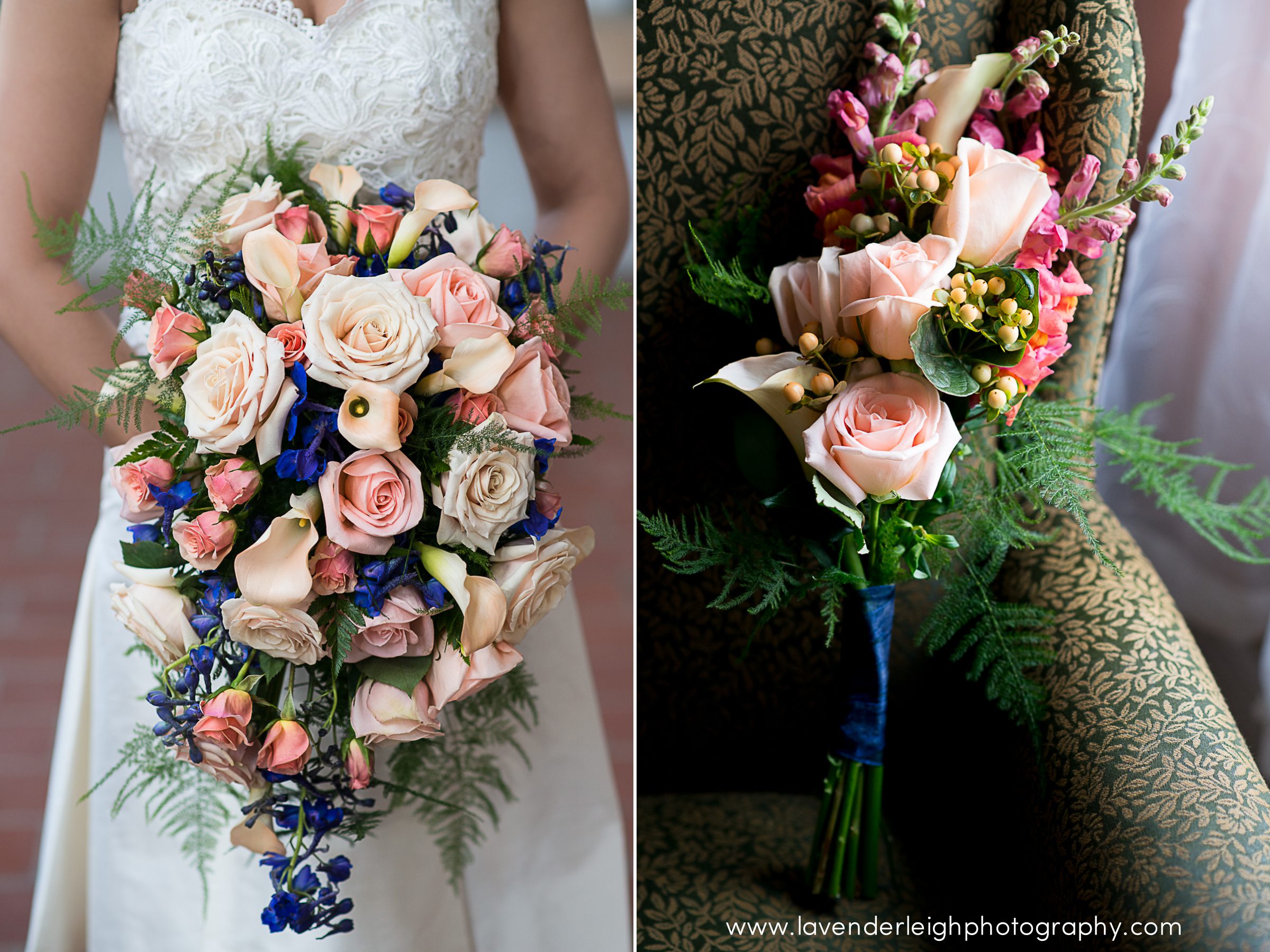 Pink Wedding Bouquets| Pittsburgh Wedding Photographer | Pittsburgh Wedding Photographers | Lavender Leigh Photography | Blog