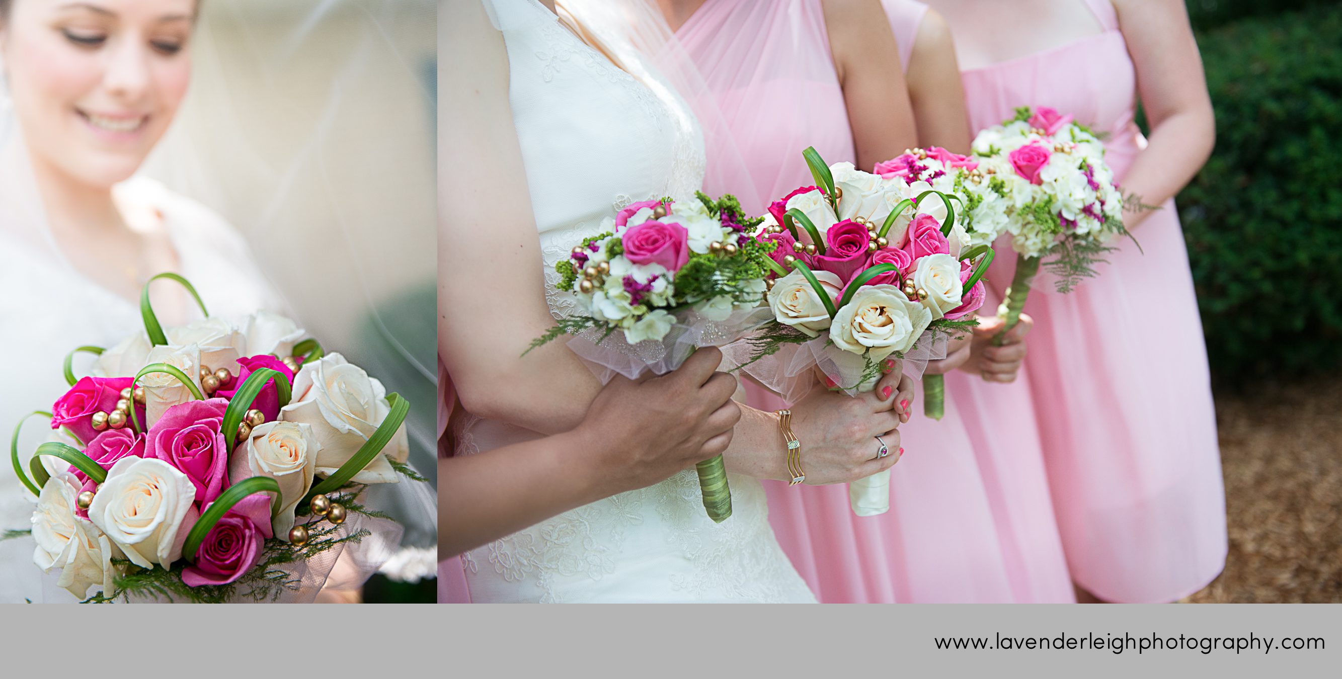 Pink Wedding Bouquets| Pittsburgh Wedding Photographer | Pittsburgh Wedding Photographers | Lavender Leigh Photography | Blog