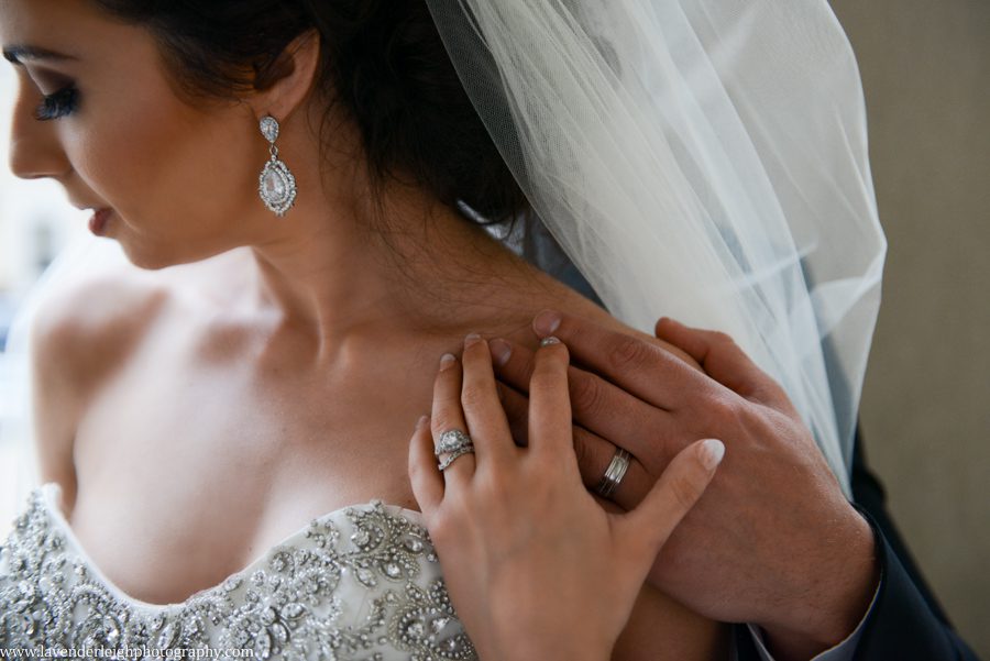 bride, groom, wedding rings, emotion, hold, hands