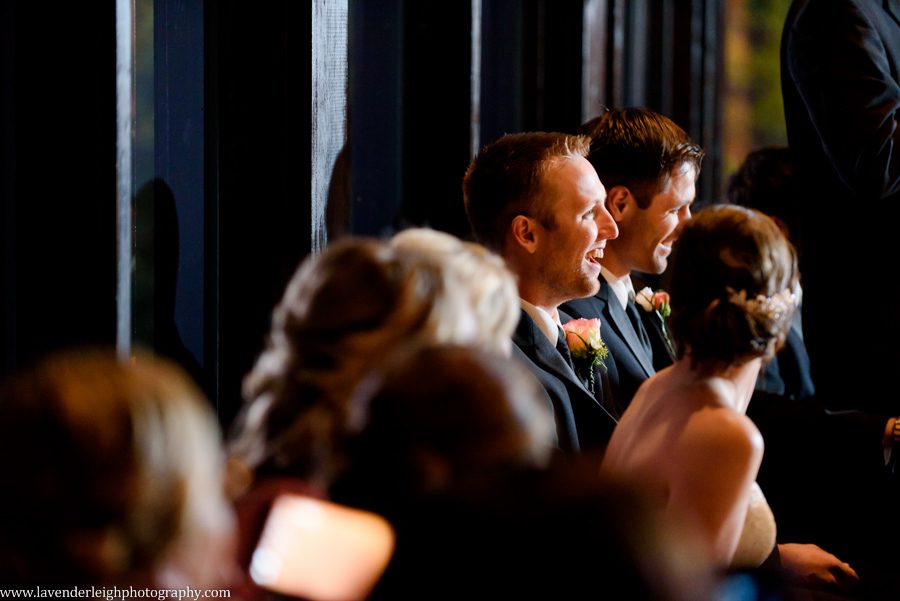 Groomsmen's Toast at Hyeholde Wedding, castle, Pittsburgh Pennsylvania wedding and engagement photographer