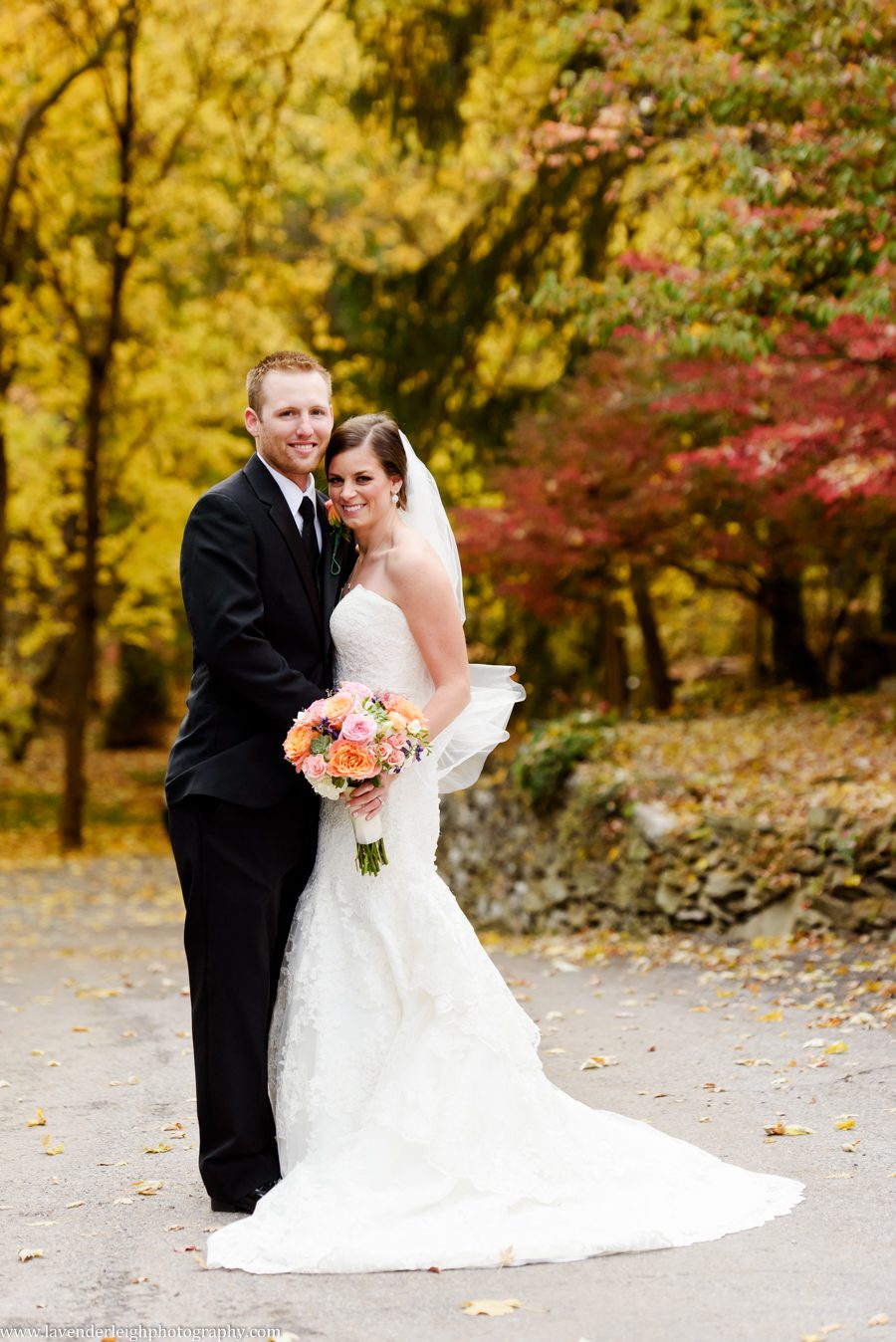 Bride and Groom at The Hyeholde, wedding, castle, Pittsburgh Pennsylvania wedding and engagement photographer