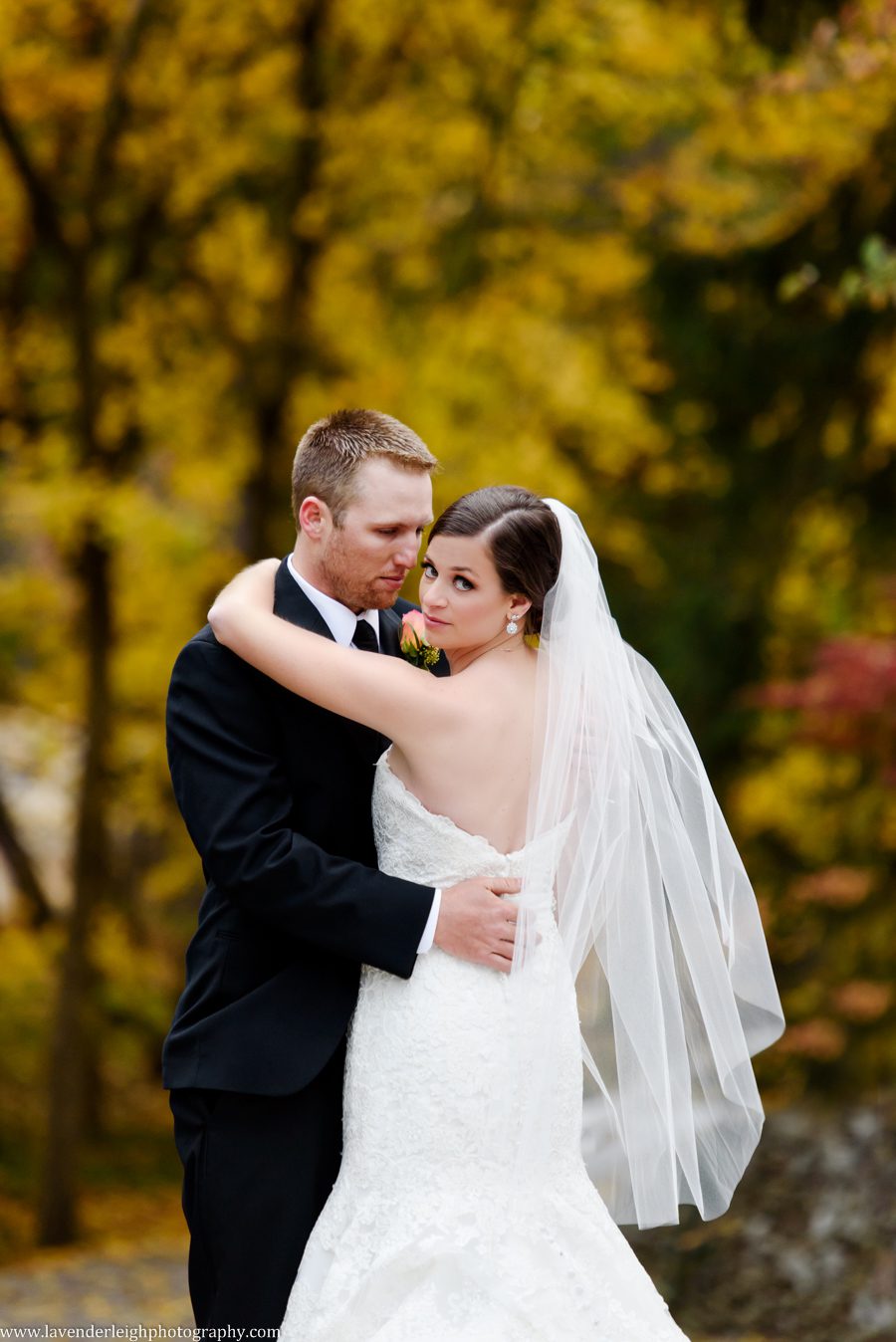 Bride and Groom at The Hyeholde, wedding, castle, Pittsburgh Pennsylvania wedding and engagement photographer