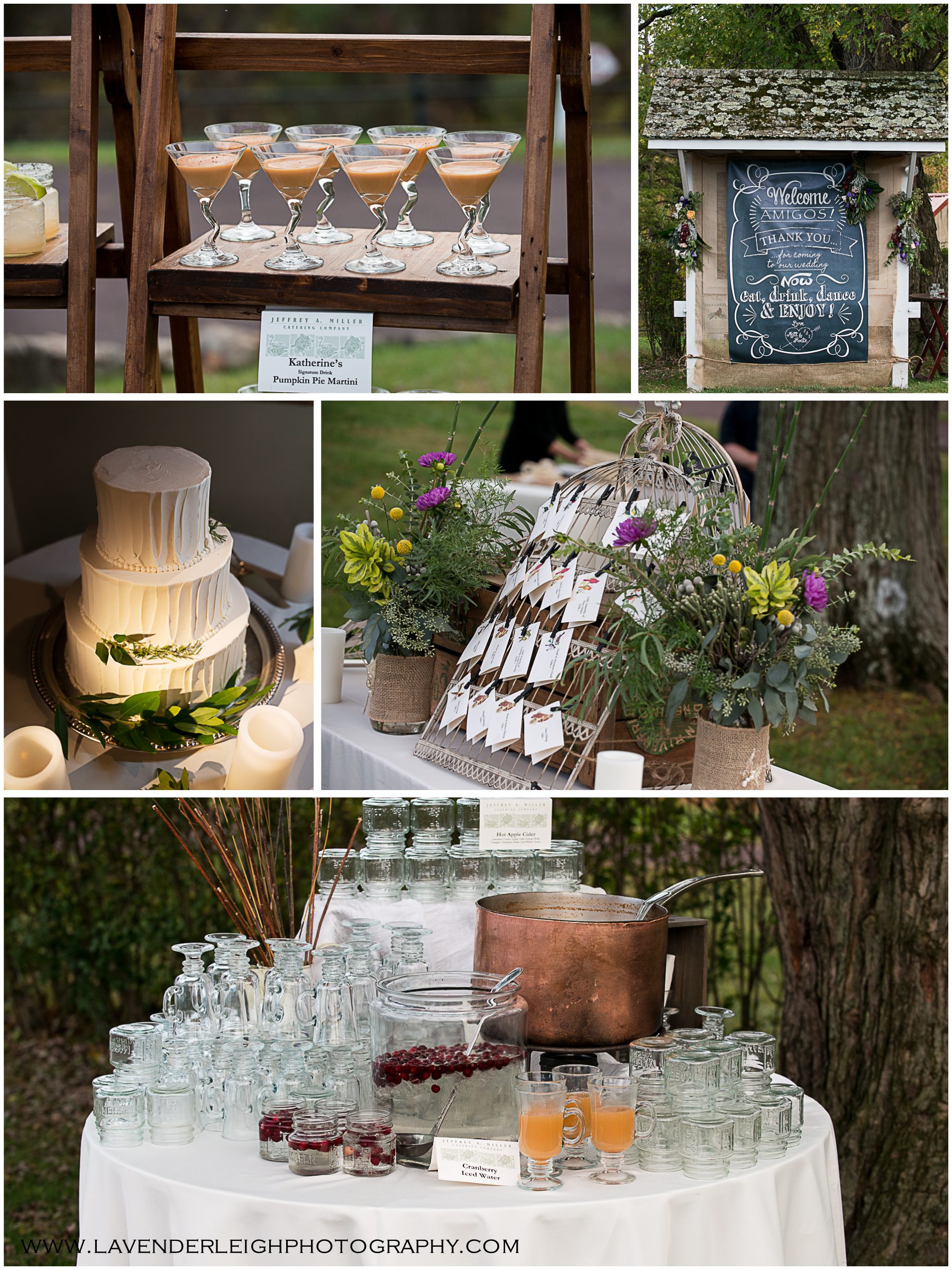 John James Audubon Center Wedding| Reception | Cake | Signature Cocktails | Escort Cards | Welcome Signage|Pittsburgh Wedding Photographer | Pittsburgh Wedding Photographers | Lavender Leigh Photography | Blog