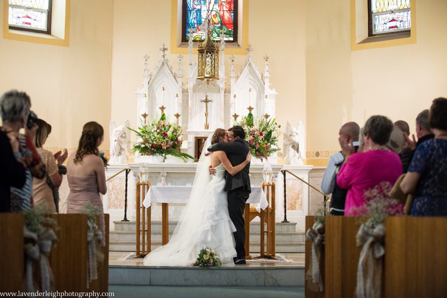 John James Audubon Center Wedding| St. Ann's Church | Wedding Ceremony | Bride and Groom| First Kiss|Pittsburgh Wedding Photographer | Pittsburgh Wedding Photographers | Lavender Leigh Photography | Blog