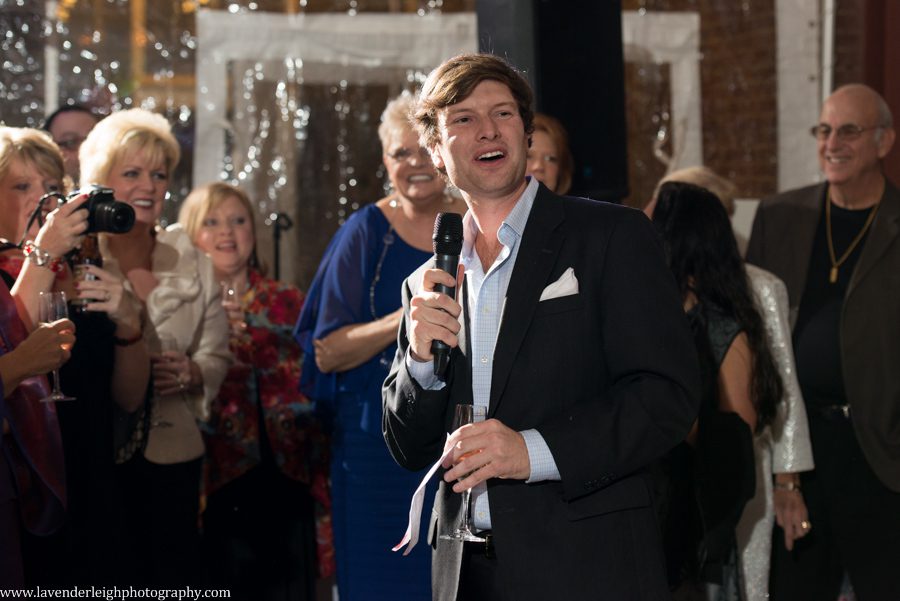 Mattress Factory Wedding | Speech | Pittsburgh Wedding Photographer | Pittsburgh Wedding Photographers | Lavender Leigh Photography | Blog