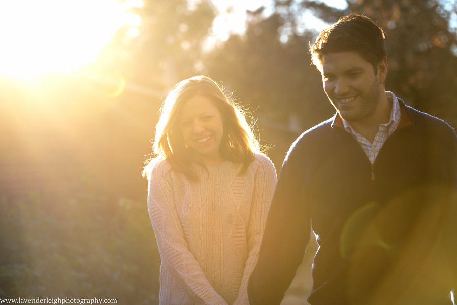 Pittsburgh, Mellon Park, Engagement Session, Fall, Autumn, Engagement Photos, Dog, Sunset, Wedding Photographer, Lavender Leigh Photography, Blog