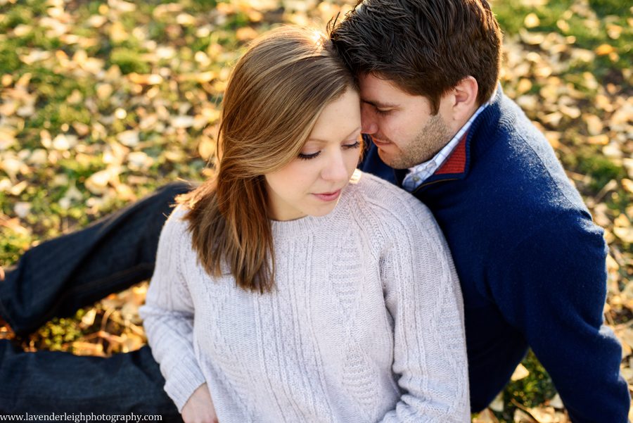 Pittsburgh, Mellon Park, Engagement Session, Fall, Autumn, Engagement Photos, Dog, Sunset, Wedding Photographer, Lavender Leigh Photography, Blog
