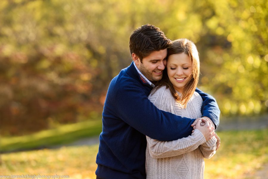 Pittsburgh, Mellon Park, Engagement Session, Fall, Autumn, Engagement Photos, Dog, Sunset, Wedding Photographer, Lavender Leigh Photography, Blog