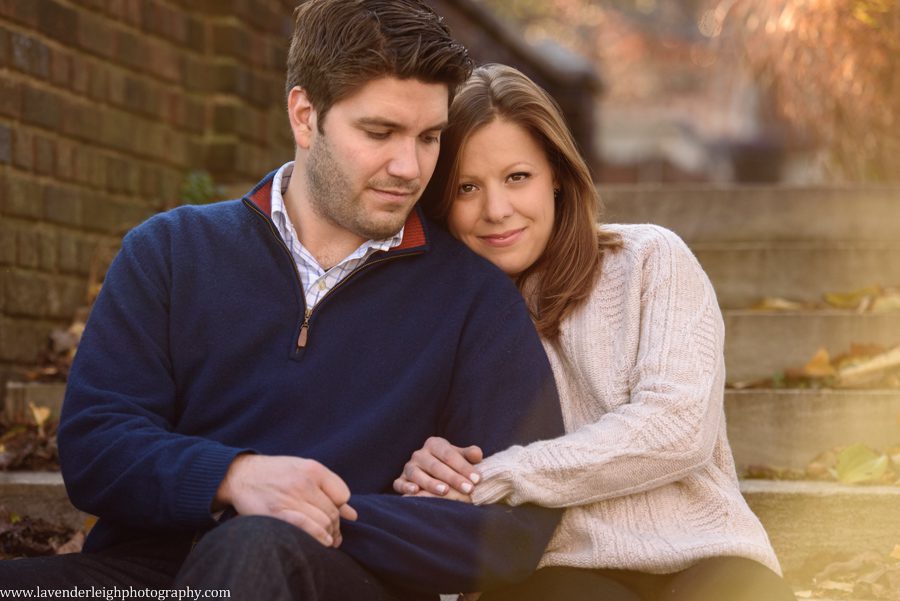 Pittsburgh, Mellon Park, Engagement Session, Fall, Autumn, Engagement Photos, Dog, Sunset, Wedding Photographer, Lavender Leigh Photography, Blog