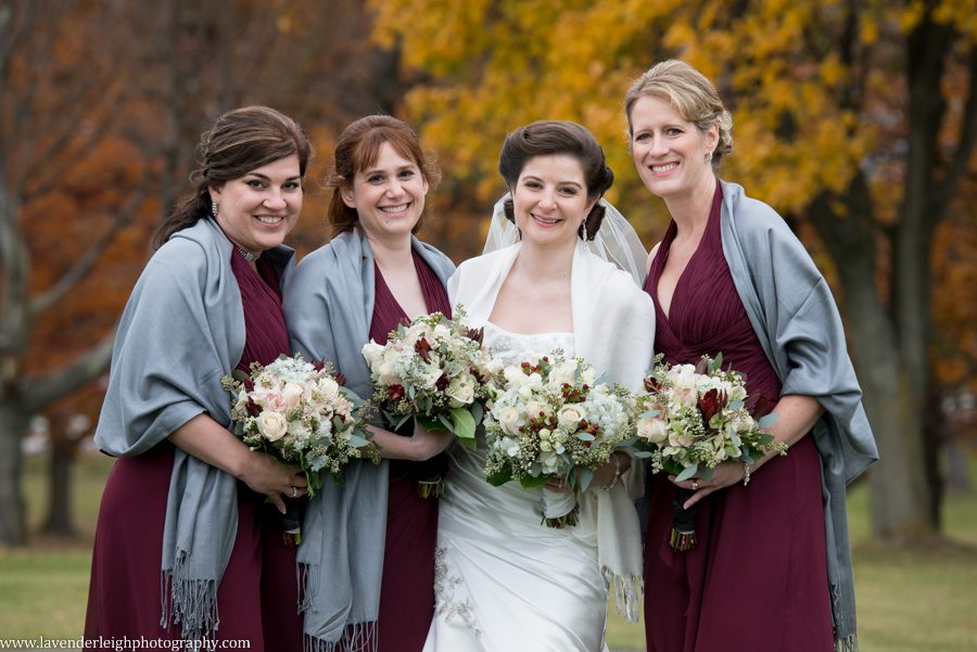 Montour Country Club Wedding|Bride and Bridesmaids | Fall Wedding| Pittsburgh Wedding Photographer | Pittsburgh Wedding Photographers | Lavender Leigh Photography | Blog