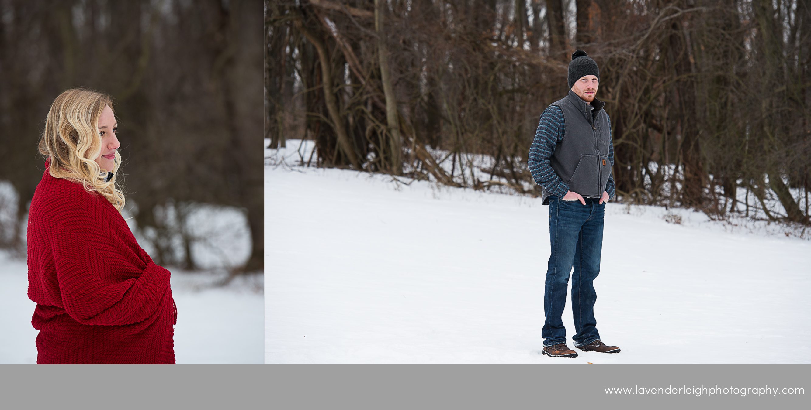 North Park Winter Engagement Session| Pittsburgh Wedding Photographer | Pittsburgh Wedding Photographers | Lavender Leigh Photography | Blog