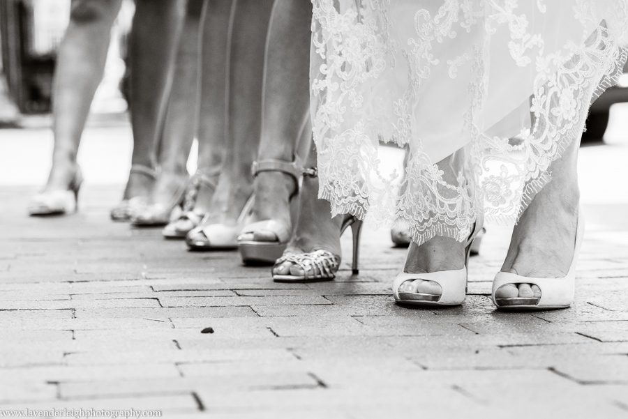 Bride and Bridesmaids Shoes | Renaissance Hotel | Oakmont Country Club Wedding | Getting Ready Pictures |  Pittsburgh Wedding Photographer | Pittsburgh Wedding Photographers | Lavender Leigh Photography | Blog